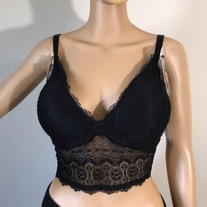 Daisy Fuentes💘Black Bralette Intimates &Sleepwear